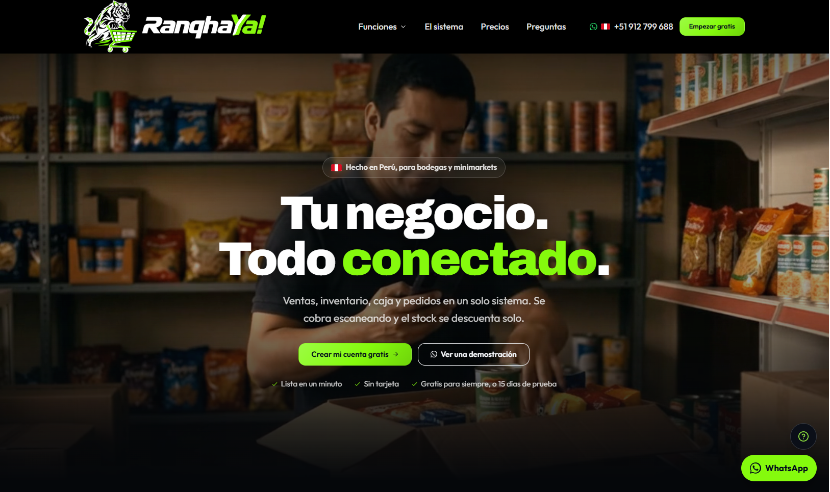 Pantalla de ranqhaya!